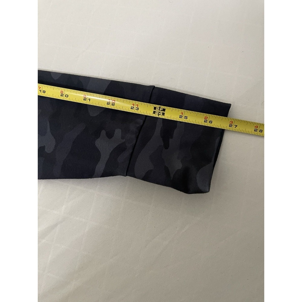 Rhoback Tempo Performance Hoodie Womens Large Black Gray Camo Boxy Fit - Picture 7 of 7